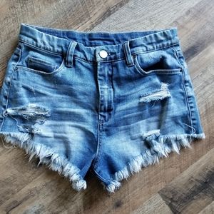 Blank NYC jean shorts size 27